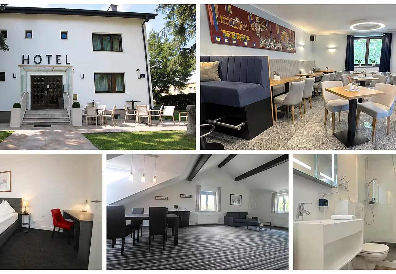 Hotel Altmann in Wien mit Außenansicht, Frühstücksraum, Zimmer und Apartment